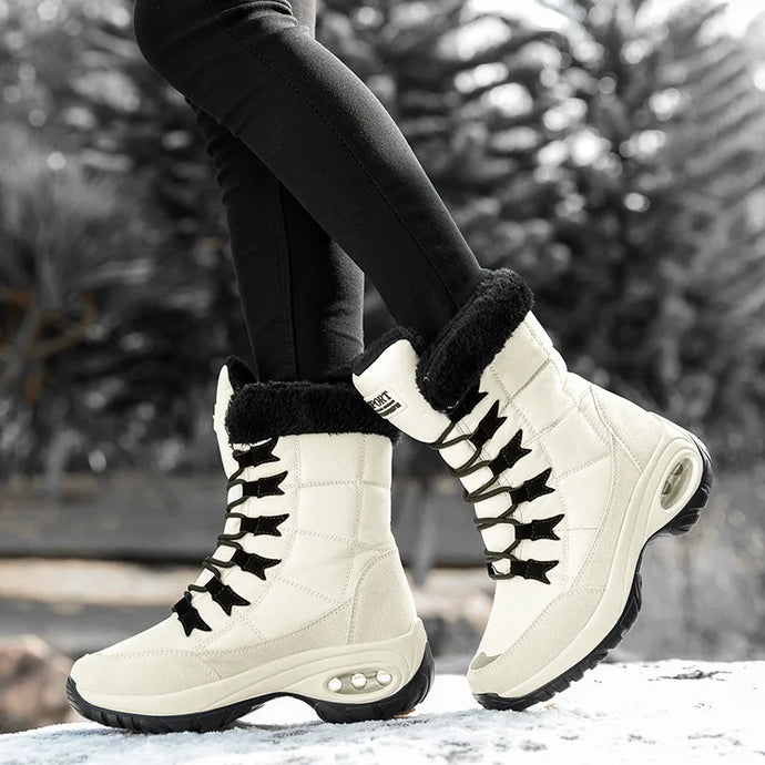 Women's Winter High Quality Mid-Calf Waterproof Snow Boots