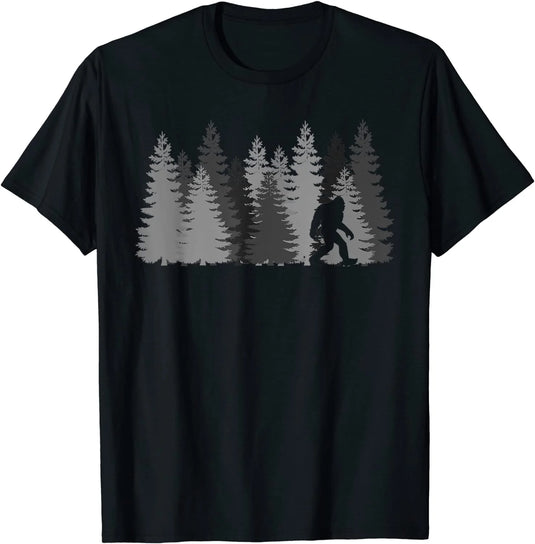 Bigfoot Unisex Retro Vintage T-Shirts - Old Dog Trading