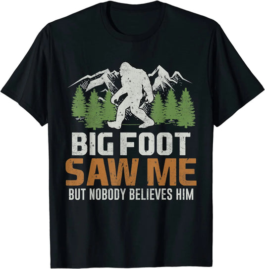 Bigfoot Unisex Retro Vintage T-Shirts - Old Dog Trading