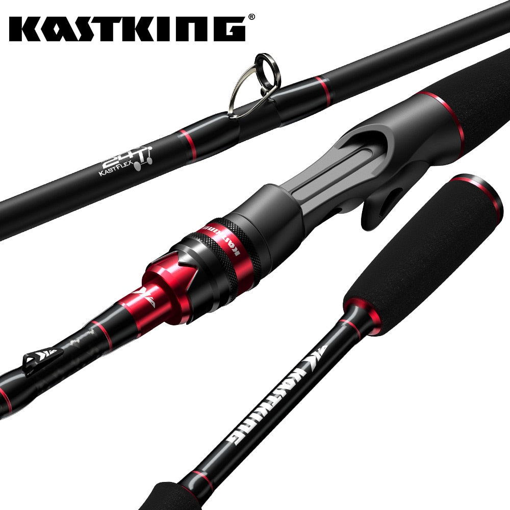 KastKing Max Steel Carbon Spinning / Casting Fishing Rods – Old